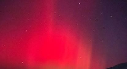 aurora austral roja en los cielos de ushuaia: los motivos del curioso fenomeno