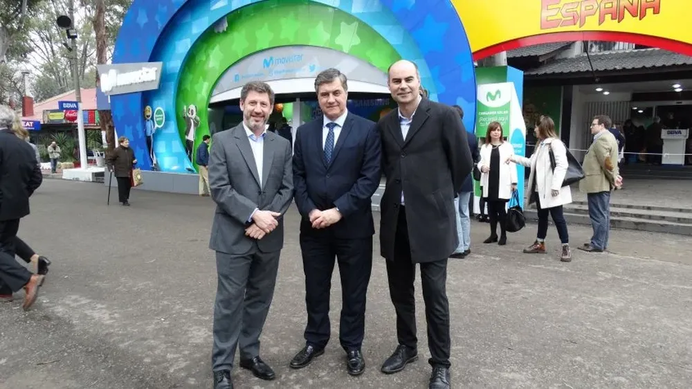 Marcelo Tarakdjian, José Pedro Derrégibus y Fernando Leis