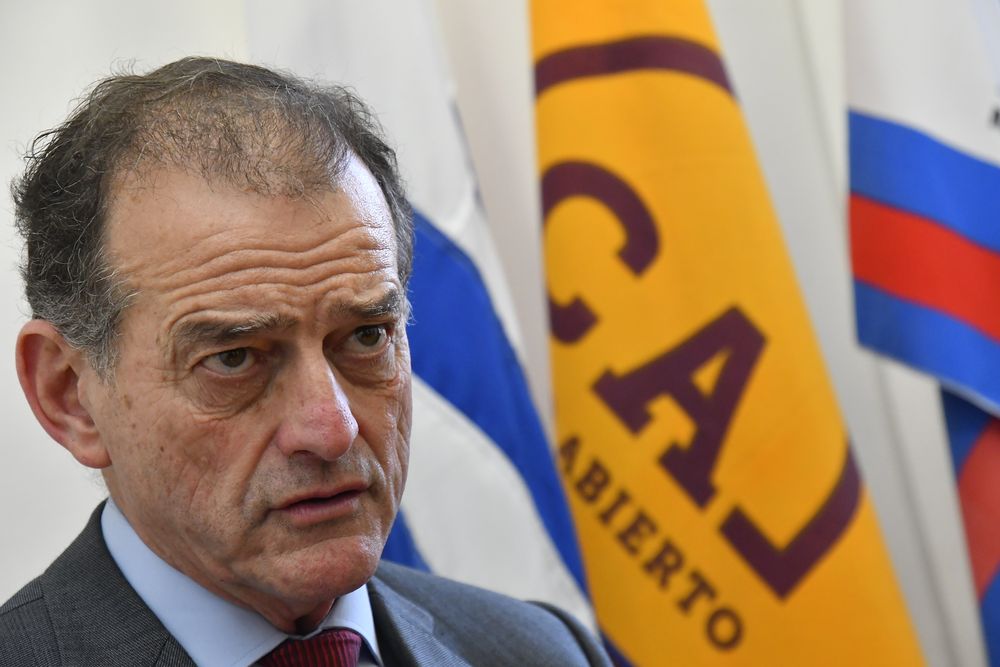 Guido Manini Ríos, senador y candidato presidencial de Cabildo Abierto