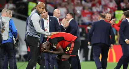 Lukaku terminó contenido por Henry