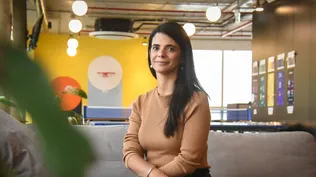 Leticia Jawad, directora de Arkano en sus oficinas de Sinergia Punta Carretas