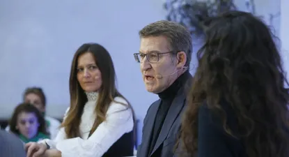 El presidente del PP, Alberto Núñez Feijóo.