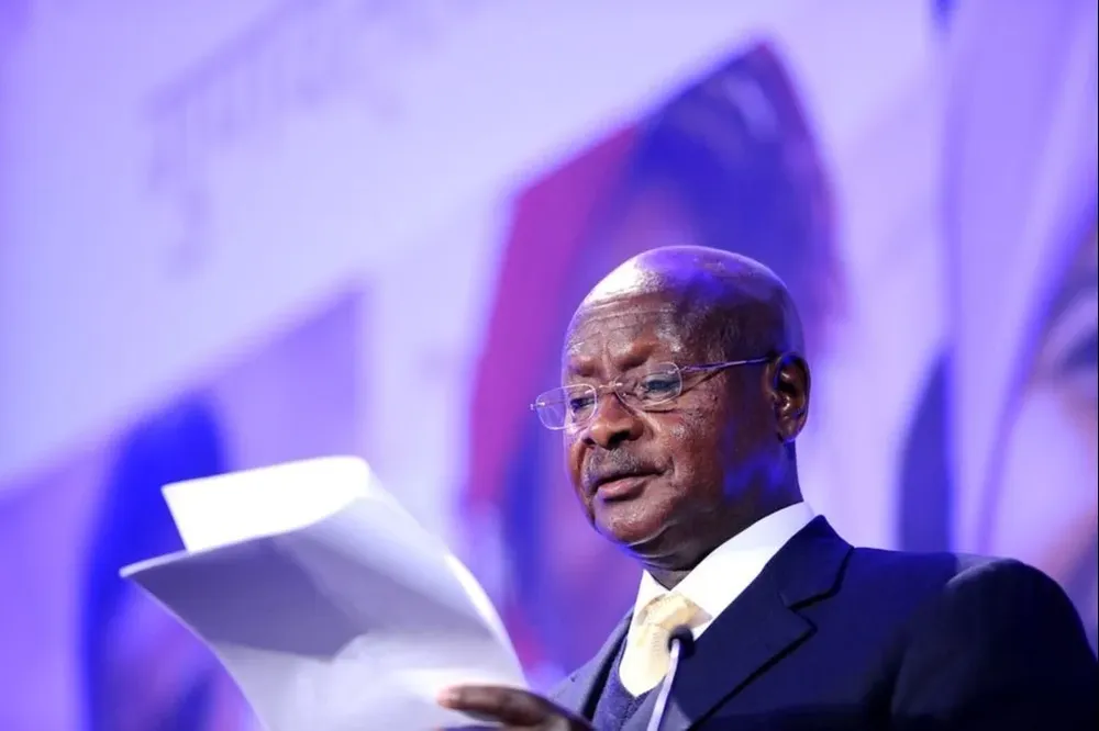 El presidente de Uganda, Yoweri Museveni