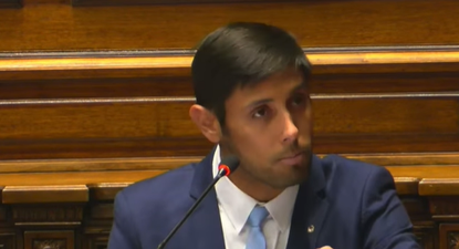 Diputado del Partido Nacional, Fabricio Núñez﻿