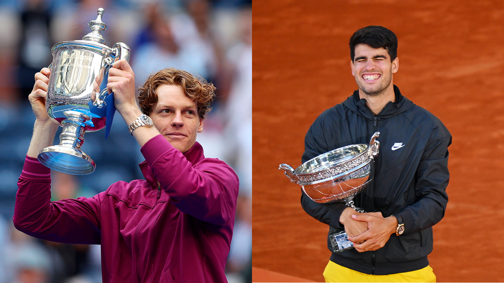 Sinner y Alcaraz, destinados a marcar época.