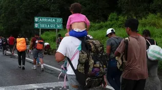 El grupo de personas estaba formado principalmente de salvadoreños, hondureños y guatemaltecos, además de algunos haitianos y venezolanos