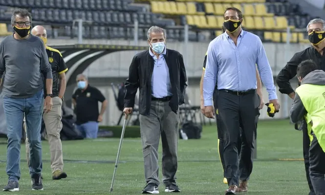 Tabárez y Ruglio juntos en el Campeón del Siglo