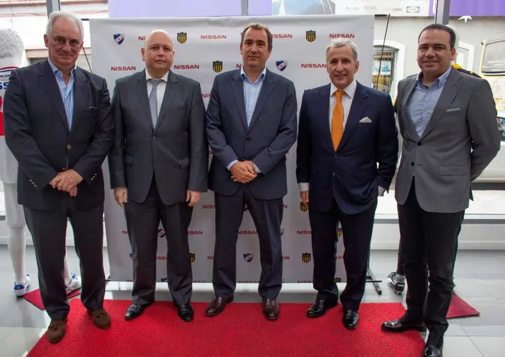 Eduardo Ache, José Luis Rodríguez, Omar Daneri, Juan Pedro Damiani y Pablo Ramos