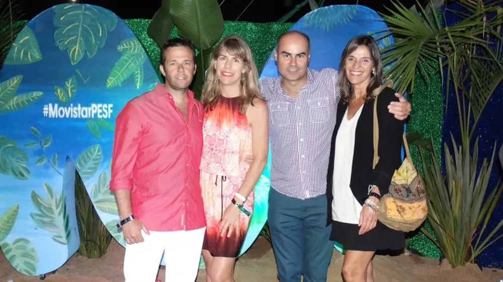 Alfonso Martínez, Lucía Barbosa, Fernando Leis y Daniela Espasandin