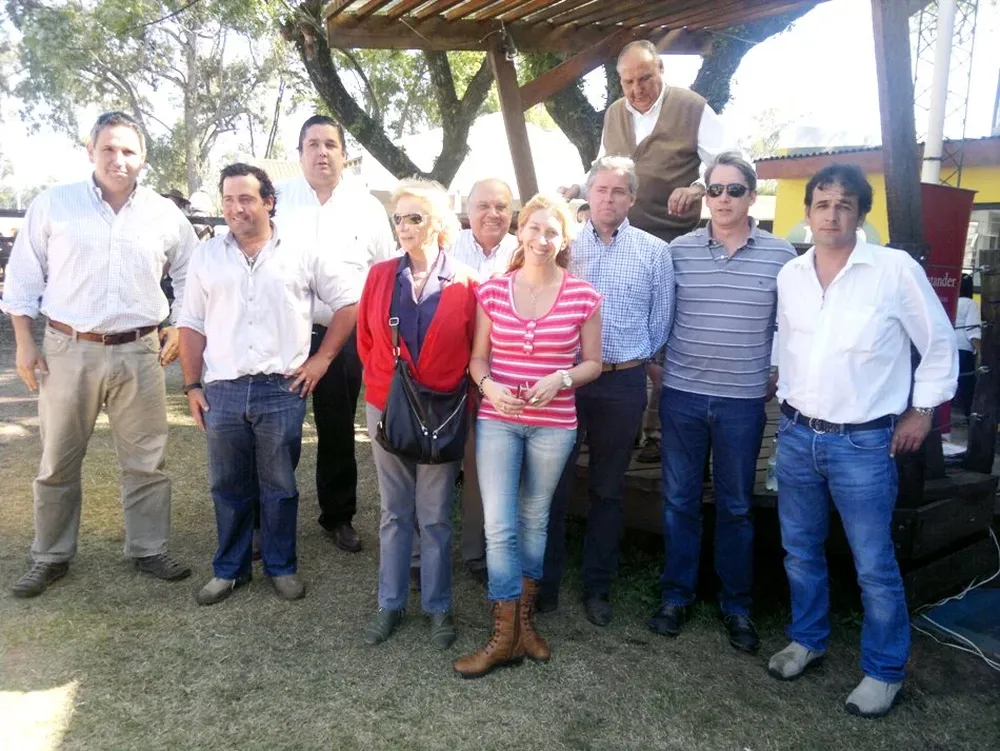 Conformidad al concluir el remate en la Rural de Tacuarembó