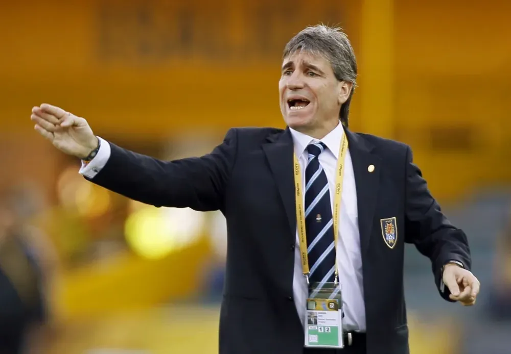 El entrenador Juan Verzeri