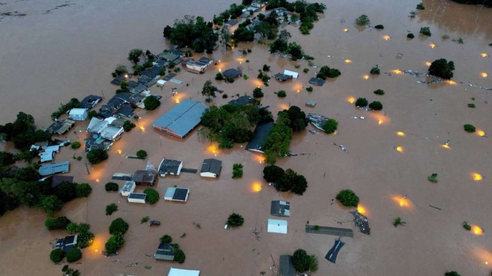 Inundación en Brasil: el triste relato de Andrés DAlessandro sobre una situación prácticamente de guerra