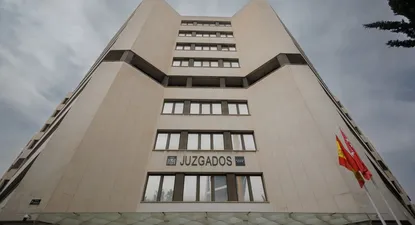 Fachada de los juzgados de Plaza de Castilla.