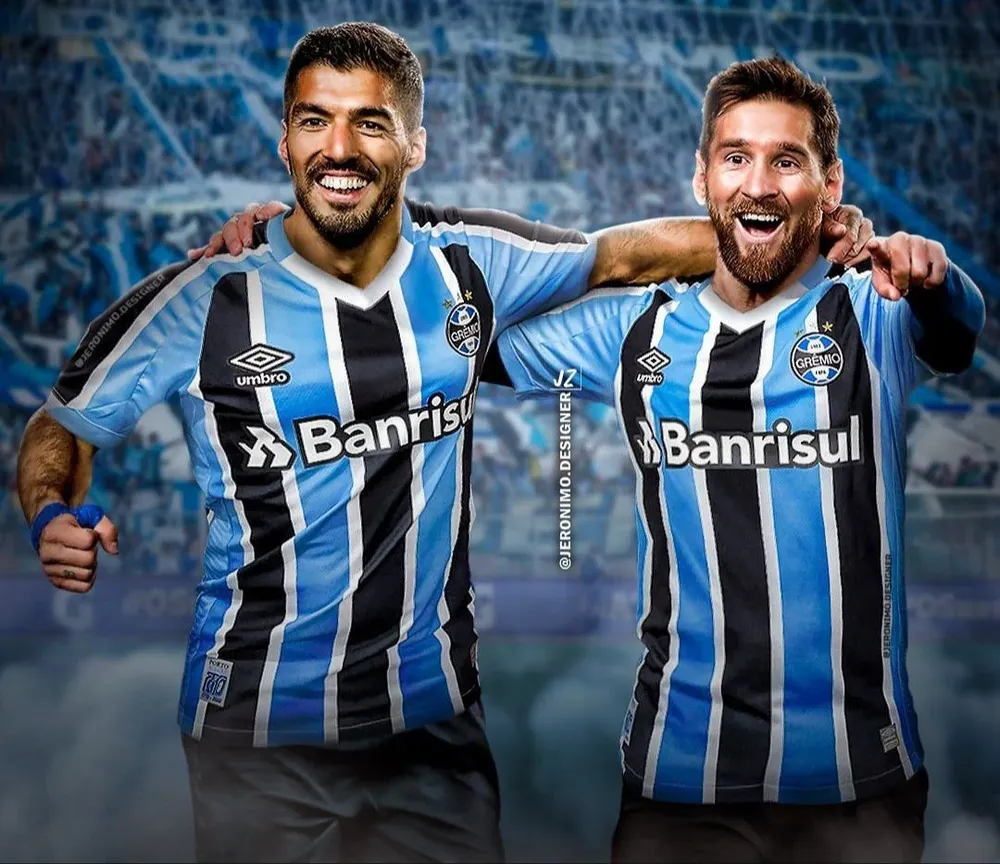 El sueño de Gremio: juntar nuevamente a Luis Suárez con Lionel Messi, como cuando jugaron en Barcelona