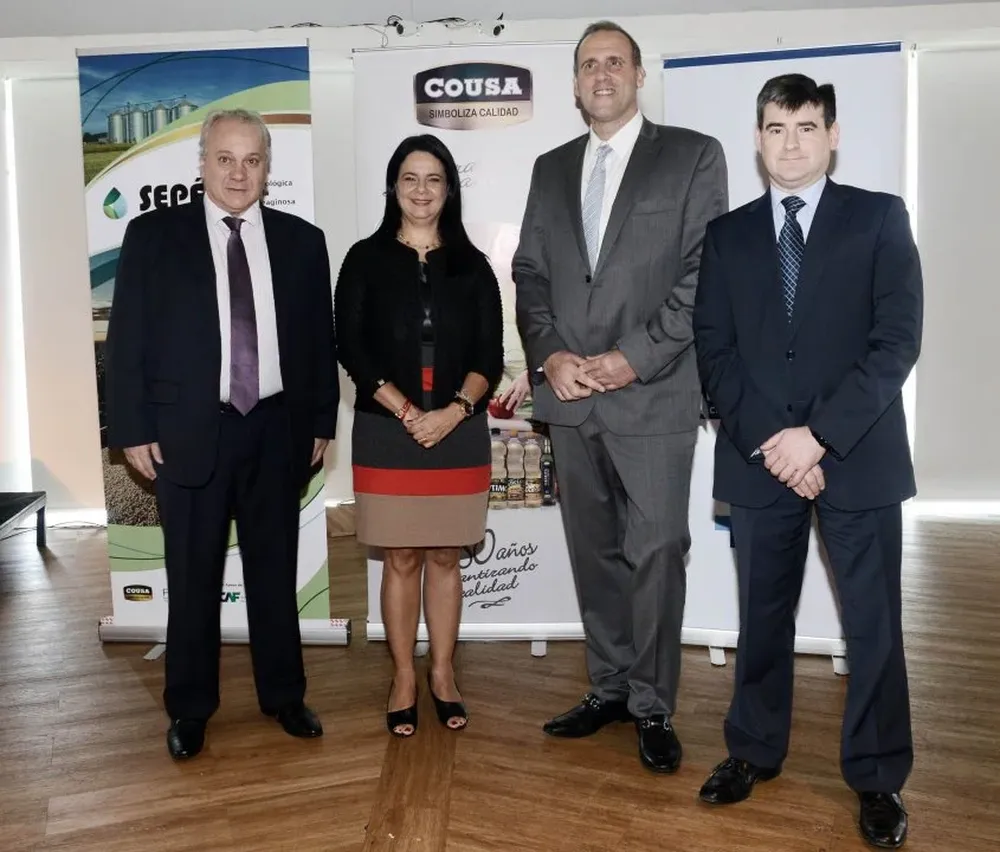 Fernando Amestoy, Gladis Genua, Jorge Gard y José Miguel Erdozain.