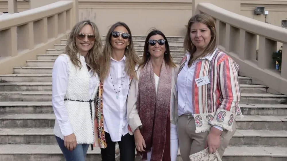 Verónica Raffo, Rosario Terra, Ana Castillo y Déborah Gelber