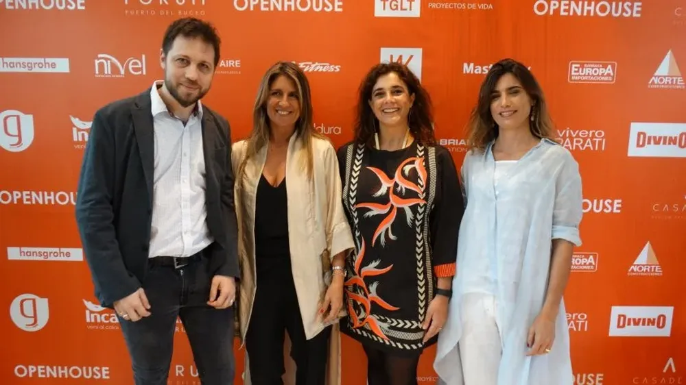 Gustavo Hendlin, Renata Battione, Carina Martínez y Ximena De Arcos