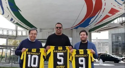 Ignacio Ruglio en el Salón de la Fama del Fútbol Internacional