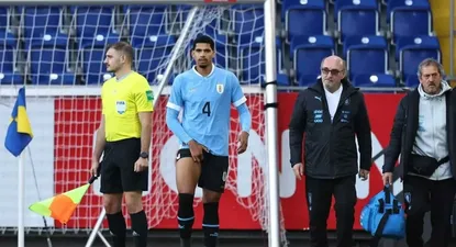 Araujo tras su lesión ante Irán