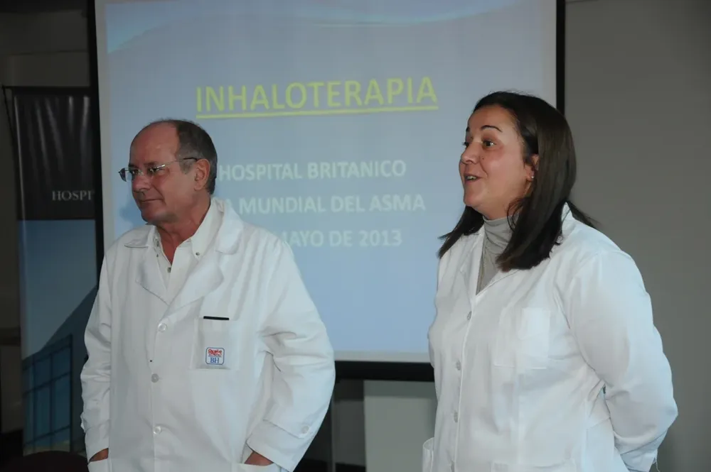 Doctores Javier Pietropinto y Sandra Peña