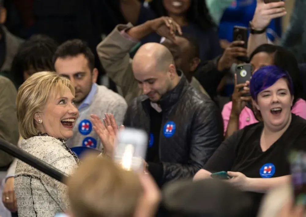 Hillary Clinton obtuvo el 73,5% de los votos en Carolina del Sur