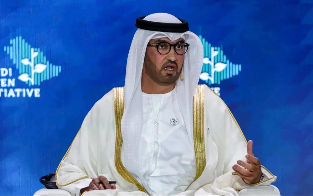 El cuestionado titular de la COP 28 y CEO de la petrolera ADNOC, Sultán Al Jaber, remitió el debate para una próxima reunión a realizarse en Abu Dabi