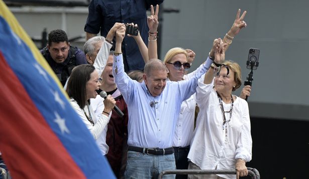 María Corina Machado y Edmundo González