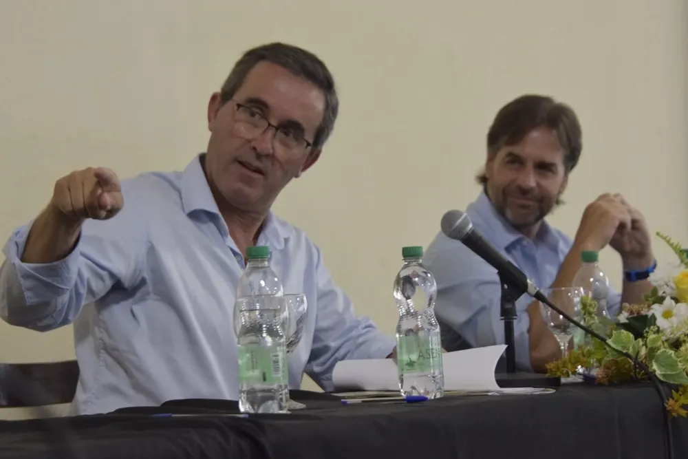 Pablo Perdomo, presidente de CAF, le planteó al presidente Lacalle Pou las principales preocupaciones de los socios de la gremial.