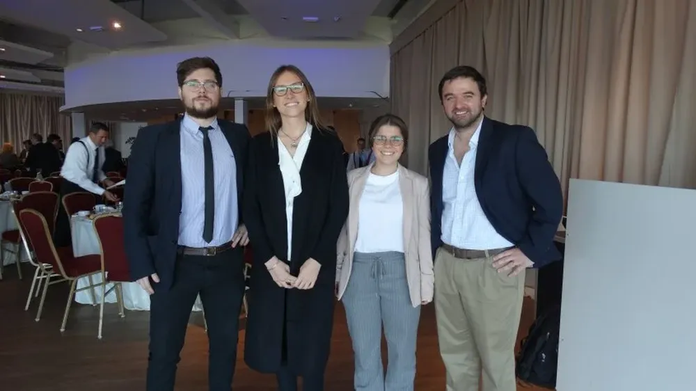 Rafael Xavier, Lucía Donnangelo, Lucía Casal y Carlos Díaz