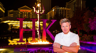 El chef Gordon Ramsey y su Hell´s Kitchen en Las Vegas.