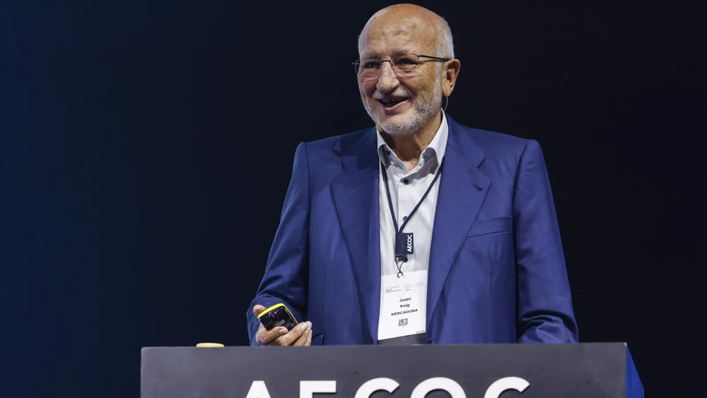 El empresario, presidente de Mercadona, Juan Roig.