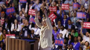 Hillary Clinton en la Convención Nacional Demócrata
