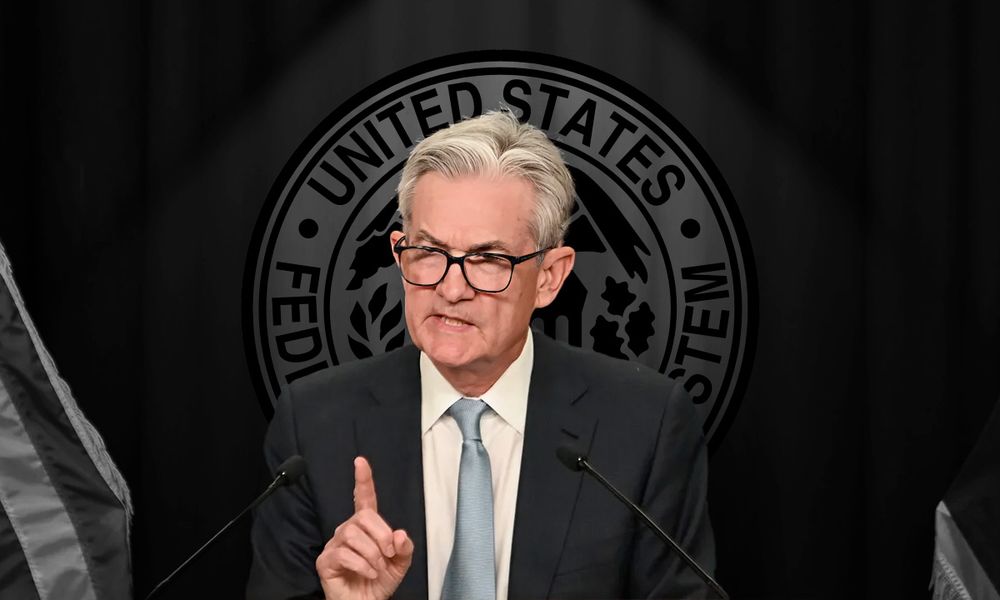 Jerome Powell, presidente de la FED. 