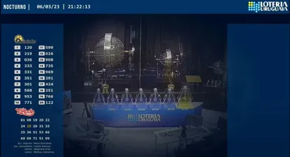 Los resultados de la tómbola y quiniela nocturna de este lunes