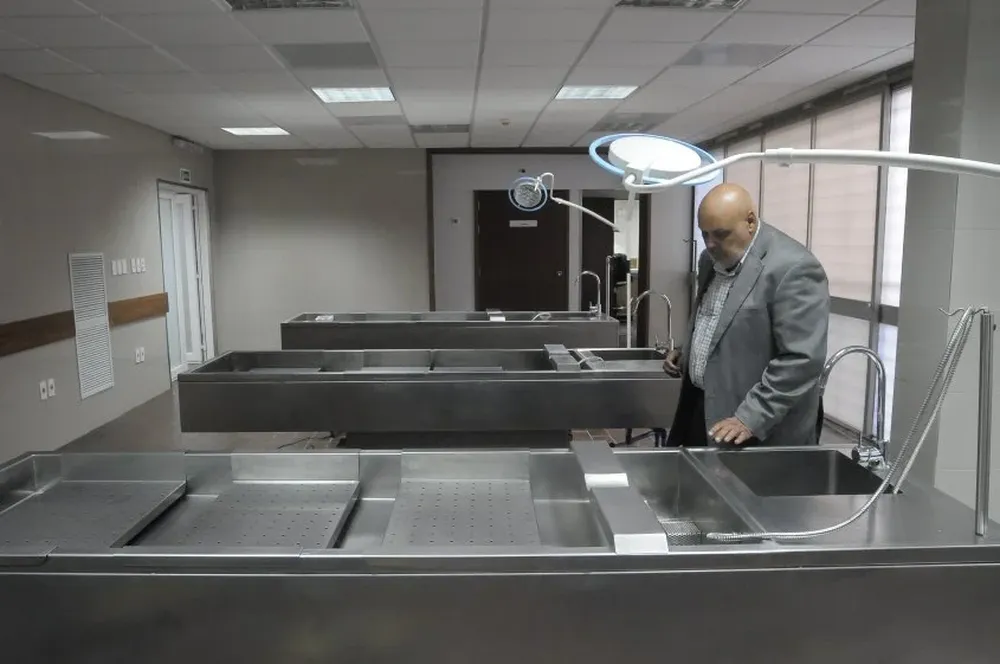 La nueva morgue judicial de Montevideo.