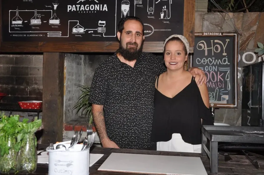 Valentín Grimaldi y Sofía Muñoz