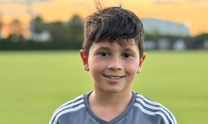 Mateo Messi cumplió nueve años y Antonela Roccuzzo lo saludó en las redes con un tierno mensaje. Instagram @antonelaroccuzzo