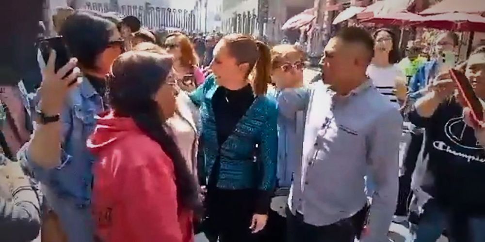 Acoso a Claudia Sheinbaum