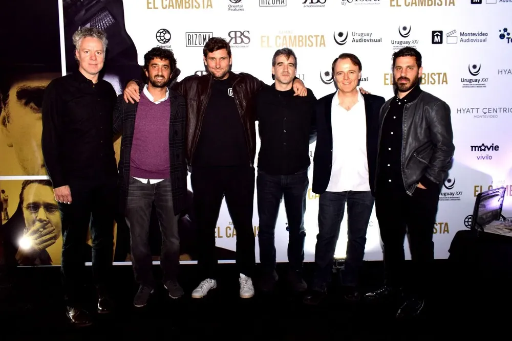 Federico Veiroj, Martin Rupenian, Diego Robino, Daniel hendler, Luis Machin y Santiago López
