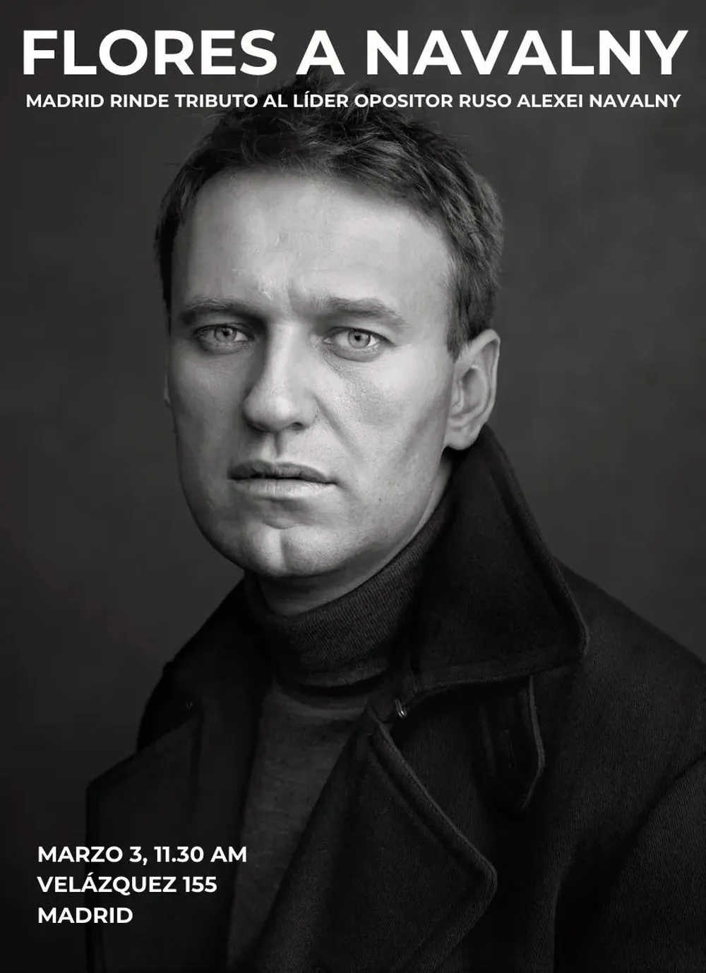 Navalny falleció el 16 de febrero pasado en extrañas circunstancias, en una cárcel del círculo polar ártico.