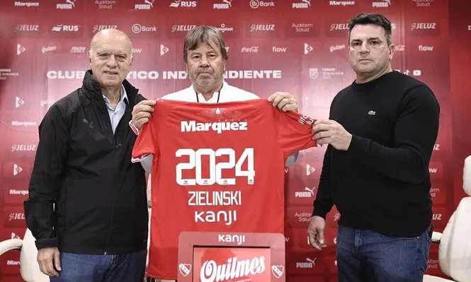 Zielinski en la presentación