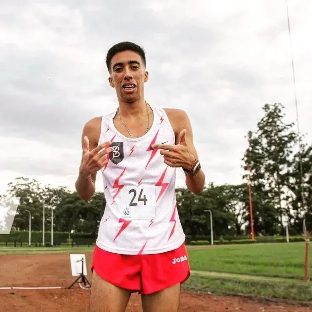 El atleta Valentín Soca