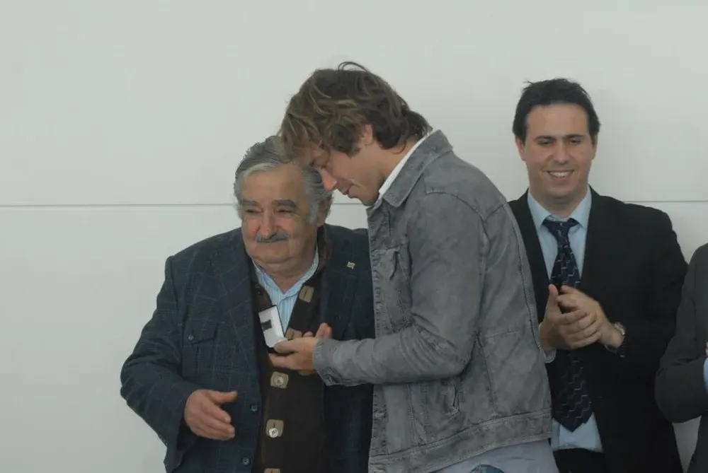 José Mujica y Diego Lugano