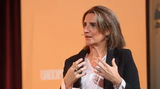 La ministra para la Transición Ecológica, Teresa Ribera.