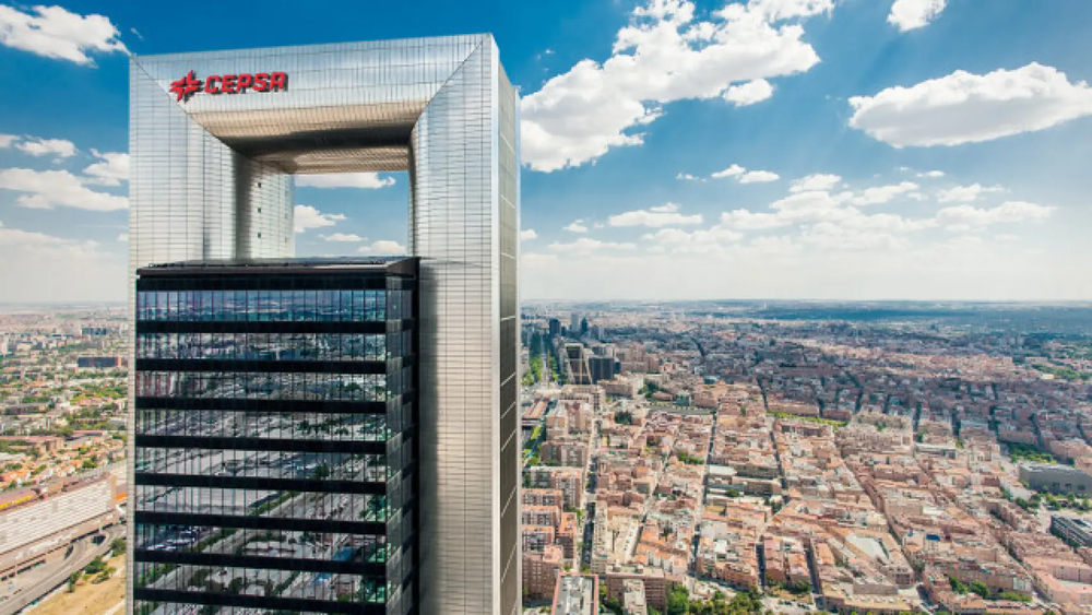 Imagen de la torre Cepsa, en Madrid