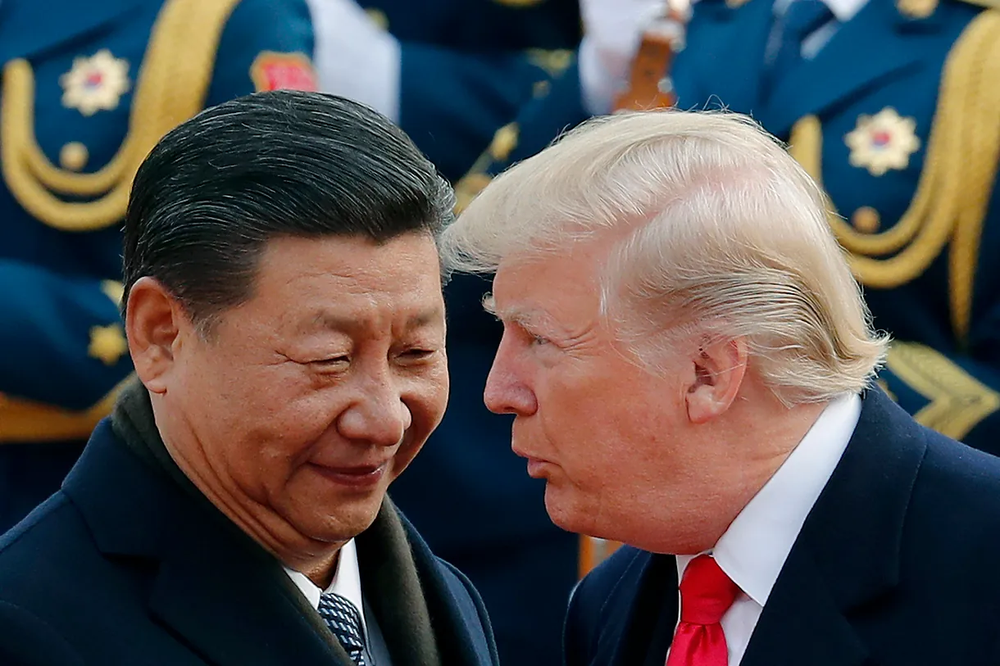 Xi Xinping y Donald Trump, presidentes de China y de EEUU.