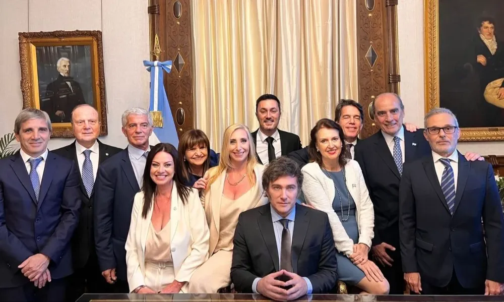 El gabinete de Milei