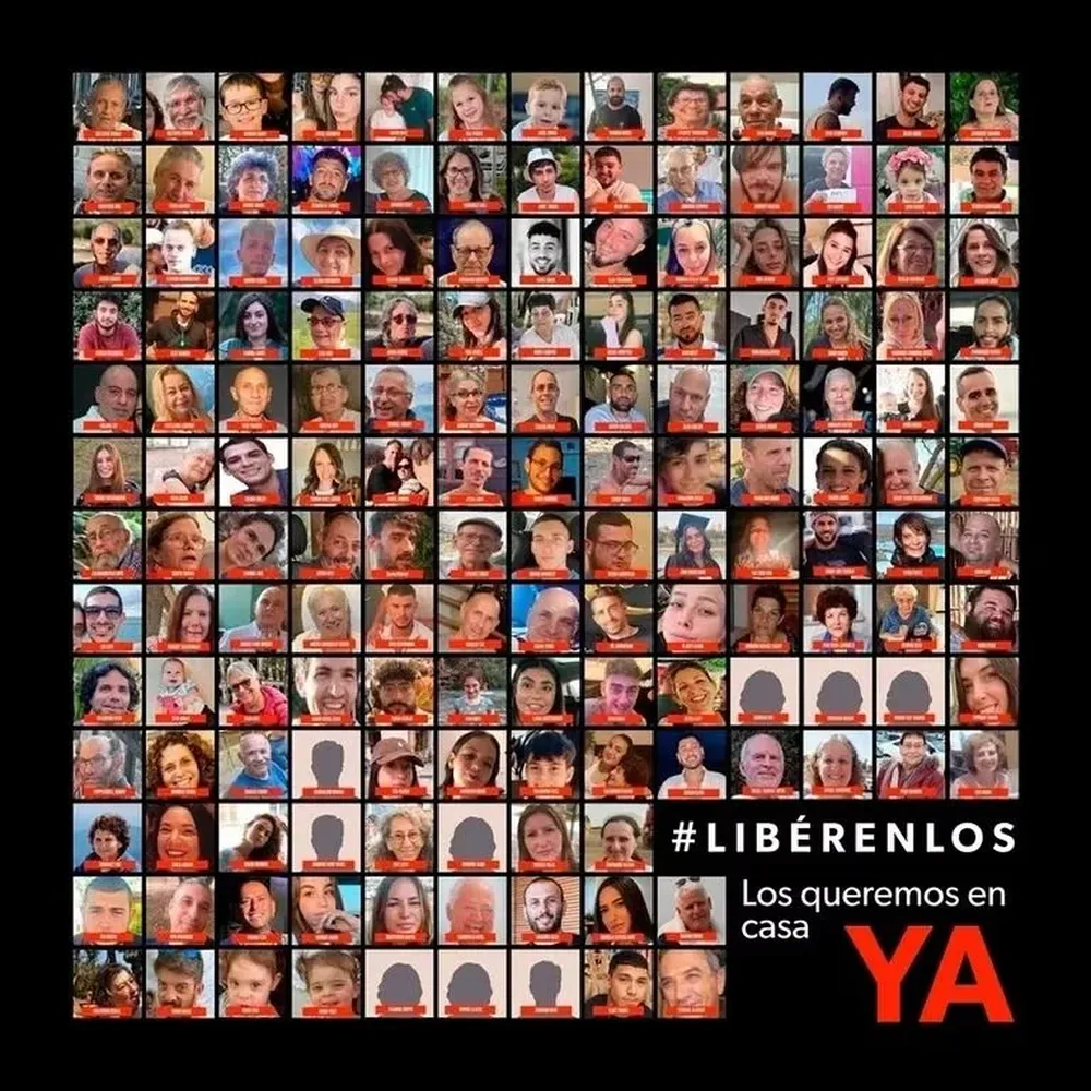 Los rostros de los secuestrados