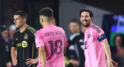 Lionel Messi en un partido