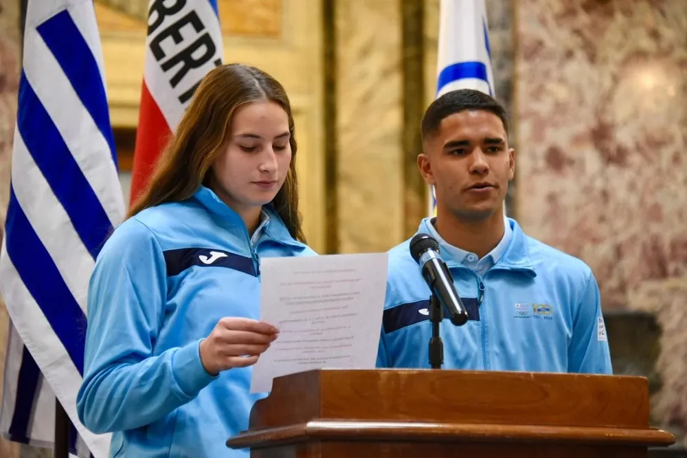 Manuela Rotundo y Rodrigo Chagas